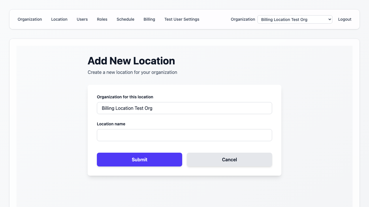 Redirected back to Add New Location after upgrading